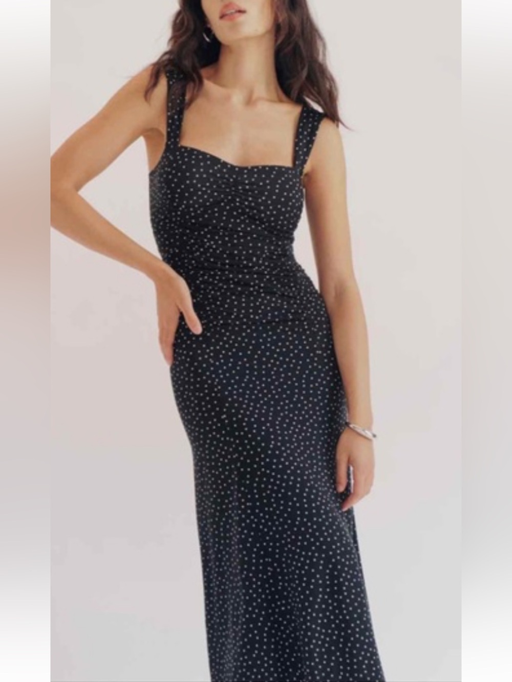 Reformation Womans Suvi Knit Midi Dress size M